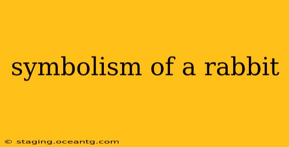 symbolism of a rabbit