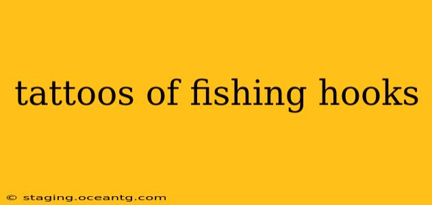 tattoos of fishing hooks