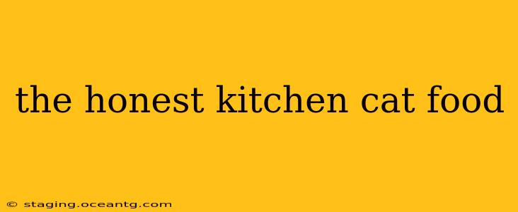 the honest kitchen cat food