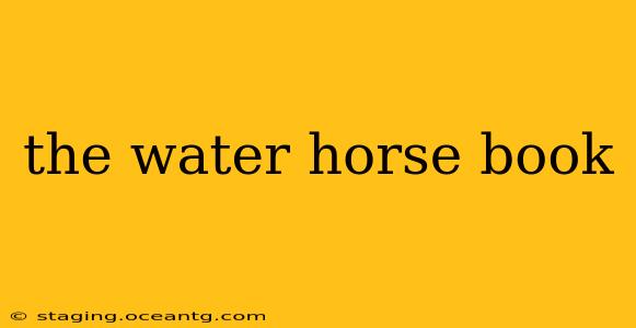 the water horse book