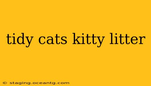 tidy cats kitty litter