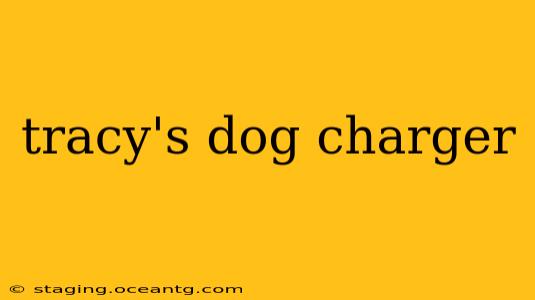 tracy's dog charger