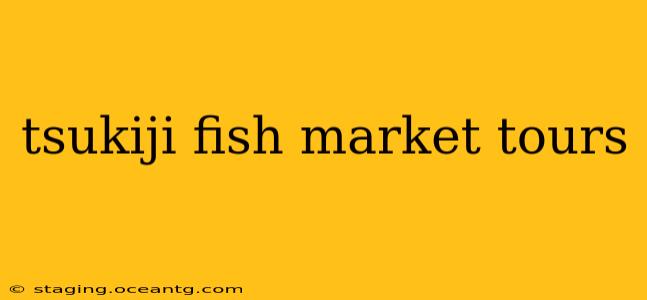 tsukiji fish market tours