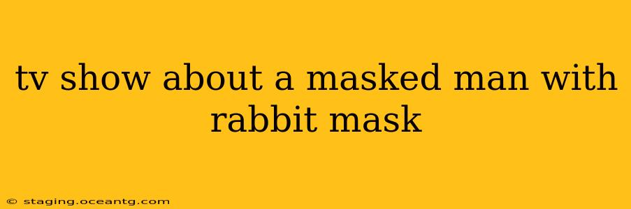 tv show about a masked man with rabbit mask