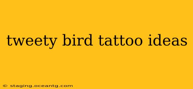 tweety bird tattoo ideas