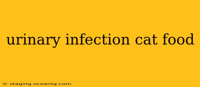 urinary infection cat food