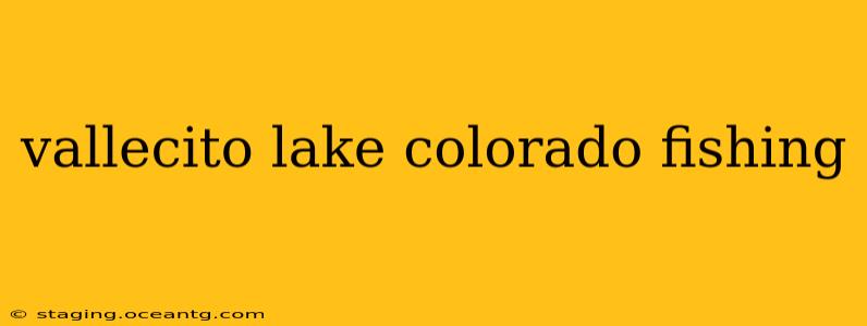 vallecito lake colorado fishing