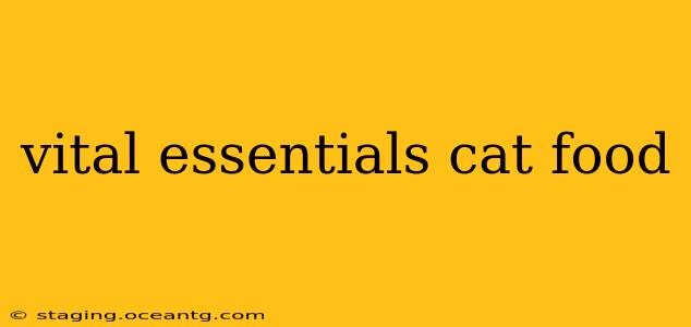 vital essentials cat food
