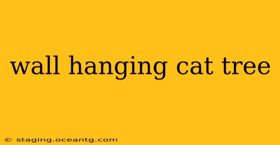 wall hanging cat tree