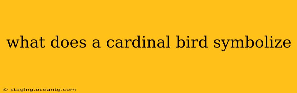 what does a cardinal bird symbolize