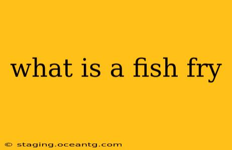 what is a fish fry