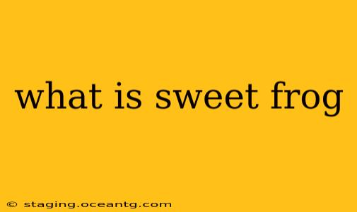 what is sweet frog