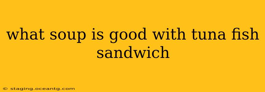 what soup is good with tuna fish sandwich