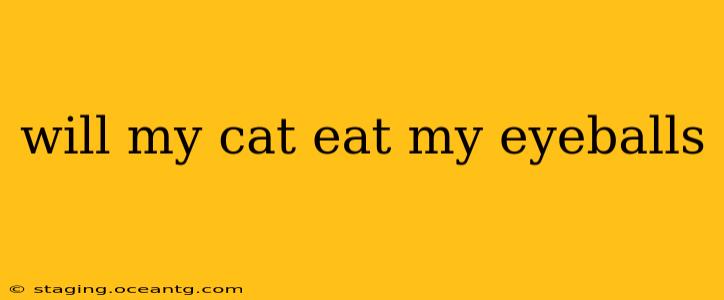 will my cat eat my eyeballs