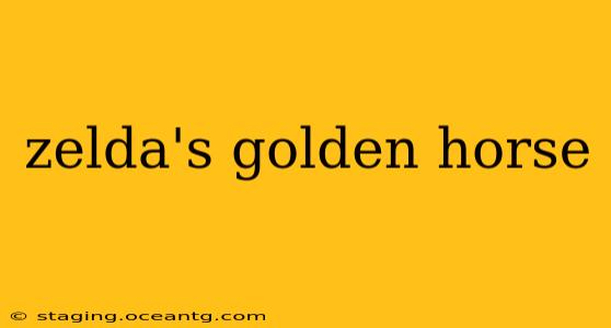 zelda's golden horse